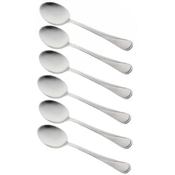 KINGHoff 6-delni komplet žlic za večerjo, sijajni KH1435