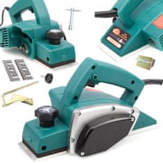 Rosfix Blue Fiji SEBJ-1800 Električni Skobeljnik – 1500W, 82 Mm, 16.000 Rpm, 230V | Nastavljiva Globina