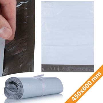 Rosfix Kurirske Folijske Vrečke 450 X 600 Mm – LDPE Bala, 50 Μm, Samolepilna | 100 Kosov, Vodoodporen