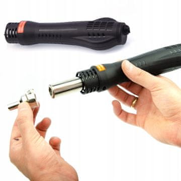 Rosfix Ohišje za Ročnik Vročega Zraka 858D – Nadomestni Del za Spajkalno Postajo | Združljiv z 858D