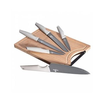 Berlingerhaus  Berlinger Haus komplet 5 kuhinjskih nožev z desko 35501