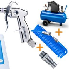 Rosfix Tornado T02 II Brizgalna Glava – 1L Rezervoar, 6–9 Bar, Aluminij, 1/4 Priključek | za Tapetništvo