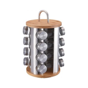 KLAUSBERG stojalo za začimbe 16 posod 31276