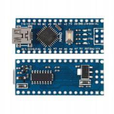 OEM Modul Nano 3.0 ATmega328 CH340 – Združljiv z Arduinom | 5V, 32kB Flash, 16MHz, 14 V/I, SMD