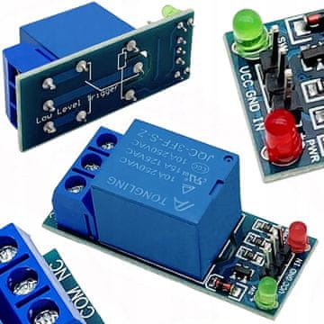 Rosfix Modul Releja 1-Kanalni 5V – Optronska Izolacija, SPDT, 10A, 34×25×19 Mm | za Projekte Arduino