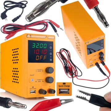 Rosfix AmpPulse RAPEP-15002 Laboratorijsko Polnilo – 150V 2A, Visoka Natančnost, USB QC | CE, 2 Kg
