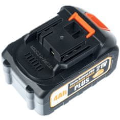 Rosfix Oranžni Doberman OD21V Akumulator Udarni Ključ – 350 Nm, 2x 4Ah, 1/2, 21V | Brezkrtačni Motor