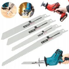 Rosfix Set Rezil za Sabljasto Žago – 150/200 Mm, 6–18 TPI, Jeklo, za Les in Kovino | RW21V