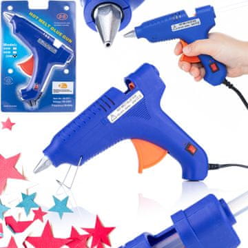 Rosfix MiniStick 20W – Pištola za Vročo Lepilo | 7 Mm, 100–240 v, 3–5 Min Ogrevanje, 1 M Kabel