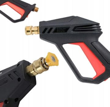 Rosfix Brizgalna Pištola Fortis 4000 PSI – M22-14, 275 Bar, 30 L/min, Medenina, Jeklo | za Tlačne Čistilce