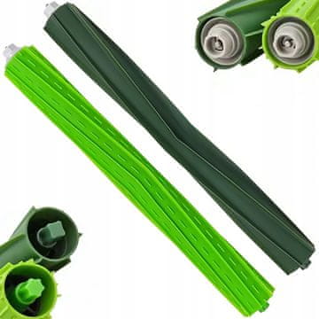 Rosfix Nadomestni Del za Robotski Sesalnik iRobot Roomba S9/S9+ – Gumijasti Valji | 252 Mm, 2 Kosa