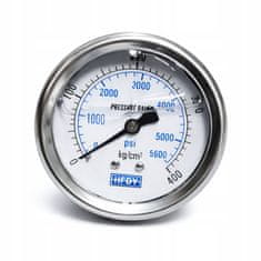 Zenthril Zenthril Manometer za Airless Brizgalno Napravo Surge Eco/WF 1800W – 5600 PSI, G 1/4 | Nerjaveče Jeklo