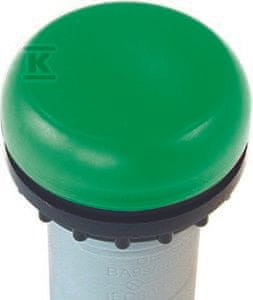 slomart Kompaktna ploščata zelena indikatorska lučka M22-LC-G