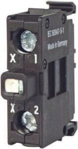 slomart M22-LEDC-B modra LED indikatorska lučka U=24V sprednja montaža