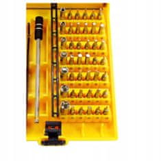 Rosfix Set Precizijsko Orodje MasterSet 45v1 – Magnetni Biti, Podaljšek, 45 Kosov | za GSM, RTV, Dom