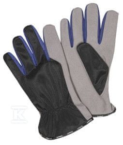 slomart Delovne rokavice, poliester, na dlani semiš, velikost 9