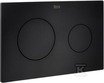 slomart Gumb PL10 dvojni črn mat