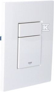 slomart Splakovalna tipka SKATE Cosmopolitan alpsko bela titan