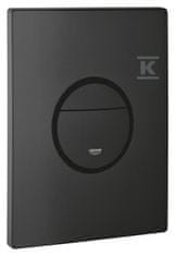 slomart Vgradni splakovalni gumb Nova Cosmopolitan črn, 156 x 197 mm