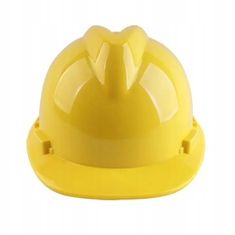 Rosfix Zaščitna Čelada PP-4K – HDPE, 4 Ventilacijske Reže, 6-Točkovno Vpetje, Rumena | -10°C do +50°C