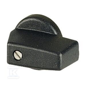 slomart Gumb s kratko vzmetjo črn KNB-T0