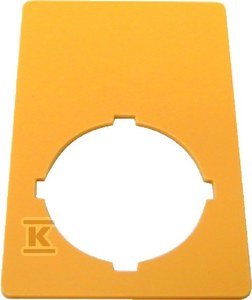 slomart M22-XZK ploščica za varnostni gumb brez opisa