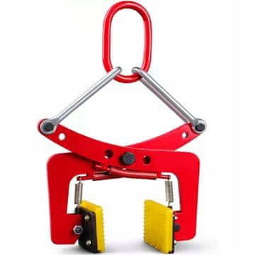 Rosfix ProGrip 246 Ročaj za Robnike – 246 Kg Nosilnost, 6–18 Cm Oprijem, Gumirane Čeljusti | 7 Kg, Jeklo