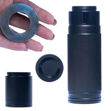 Rosfix ODM-130X Objektiv za Digitalni Mikrooskop – 130X Zoom, C-Mount, 50–350 mm Razdalja | Ø50 mm, 100 mm Visina