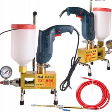 Rosfix PI-PUMP 9999 Injekcijska Črpalka – 910w, 15000 PSI, 0–1 l/Min, 2800 Rpm | za Beton v Smolu