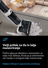 Tineco FLOOR ONE SWITCH S6 Stretch komplet, ločen sesalnik & čistilec, FlashDry sušenje, iLoop senzor, bel