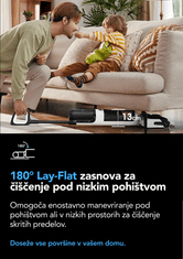 Tineco FLOOR ONE SWITCH S6 Stretch komplet, ločen sesalnik & čistilec, FlashDry sušenje, iLoop senzor, bel