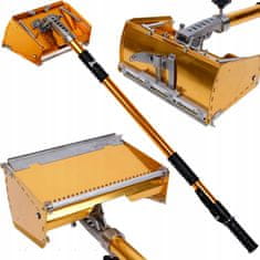 Rosfix Plaster Box ProFlex – Repair za Fugiranje Gips Plošč | 3 kg, 250 mm, Teleskop 100–162 cm, 6-Stopenjski Rezilo
