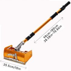 Rosfix Plaster Box ProFlex – Repair za Fugiranje Gips Plošč | 3 kg, 250 mm, Teleskop 100–162 cm, 6-Stopenjski Rezilo
