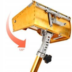 Rosfix Plaster Box ProFlex – Repair za Fugiranje Gips Plošč | 3 kg, 250 mm, Teleskop 100–162 cm, 6-Stopenjski Rezilo