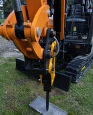 Rosfix Hidravlično Kladivo za Bager 4T – Dleto, Manometer, Dušikova Jeklenka, Cevi | za Rušenje in Beton