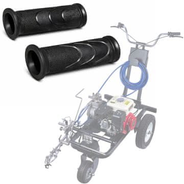 Zenthril Zenthril GripSet GPX – Ročaji za Malarske Stroje | Guma, Antizdrsni, Set 2 Kos, za Modele 6.5P/7P/9P