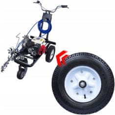 Zenthril Zenthril RearWheel – Zadnje Kolo za Cestno Brizgalno Napravo | Pompano, Kovinska Platišča | za Modele 6.5P/7P/9P