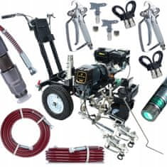Zenthril Zenthril PowerXcellence Ignis v – Cestna Malarska Naprava | 7P | 23 MPa | 5 l/Min | 2 Šobi | 2 Pištoli | 2 Cevki 15 m