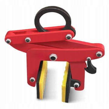 Rosfix ProClamp 390KG Vpenjalna Glava – Jeklo, Guma, 3–8,5 cm, 390 kg Nosilnost, 14 kg Teža