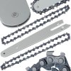 Rosfix Set Vodilna Letev v 2X Verigi 6"" za Mini Motorno Žago – 1.3 mm, 1/4"", 37 Členov, 18.5 cm