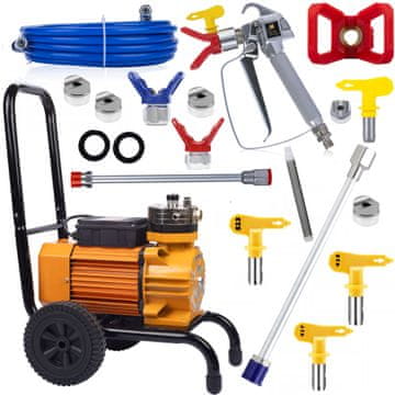 Rosfix Set Generator za Barvanje Strong Blue Storm SBS03 – 3500 w, 22 MPa, 18 l/Min, 2 Lanci, 4 Curke