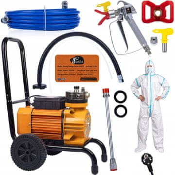 Rosfix Strong Storm SOS03 Brizgalni Generator – 3500w, 22MPa, 18l/Min, 1/4"", 517 Curka | Vključno Kombinezon