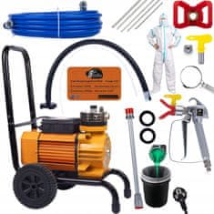 Rosfix Set Generator za Barvanje Strong Orange Storm SOS03 – 3500w, 22MPa, 18l/Min, 1/4"", 517 Curka