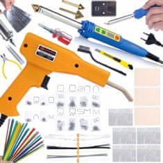 Rosfix Set Orodij za Varjenje Plastike Blue Kong RBK120w – 120w, 200–600°C, 800 Sponk, 5 Spojev | za PP, PE, ABS, PVC