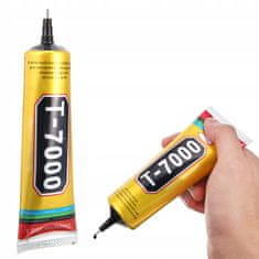 Rosfix Set Univerzalno Lepilo T-7000 – 3X15ml, Črn, Elastičen, Vremensko Odporen | za Elektroniko, Keramiko, Plastiko