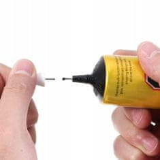 Rosfix Set Univerzalno Lepilo T-7000 – 3X15ml, Črn, Elastičen, Vremensko Odporen | za Elektroniko, Keramiko, Plastiko