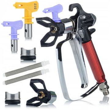 Rosfix Set Brizgalna Pištola UltraSpray RedJet RJ1 – 3000 Psi, Šoba 517, 1/4"", 7/8"", 2X Filter 60 Mesh
