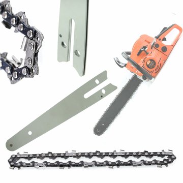 Rosfix Set Vodilna Letva in 2X Veriga 16"" – Jeklo, 1.3 mm, 64 Členi, 3/8"", za Motorno Žago | za RS11