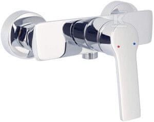 slomart Tuš set Loco, kromiran, stenski