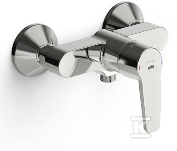 slomart Tuš set Saga z ekscentričnimi priključki 150 cc in rozetami. Priključek za tuš cev G 1/2"